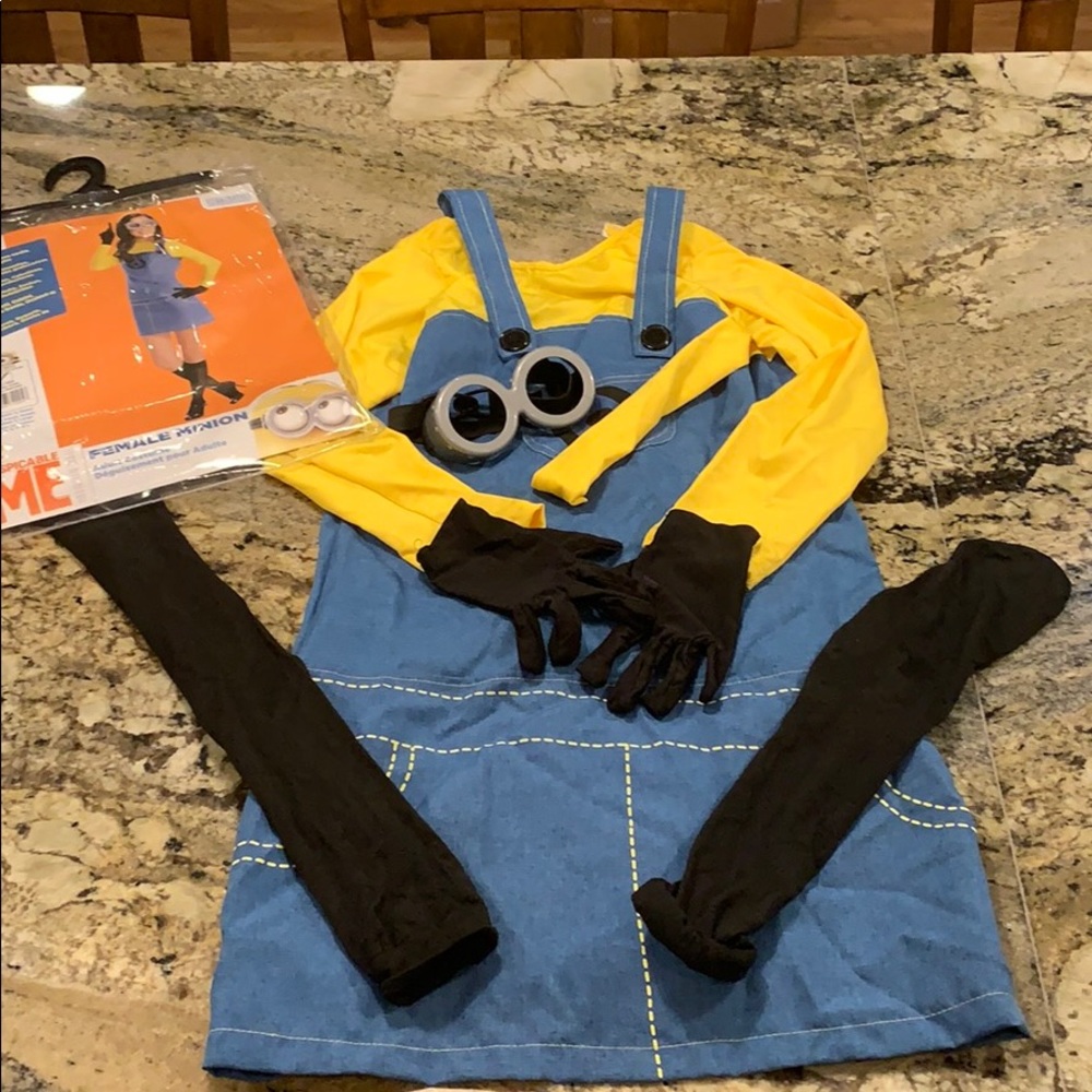 Women Minion Halloween Costume